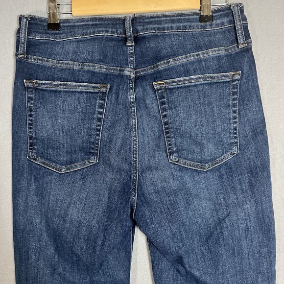 Frame Denim Le Crop Aspire Raw After Mini Bootcut Jean 31 Raw Hem Women - Picture 8 of 12